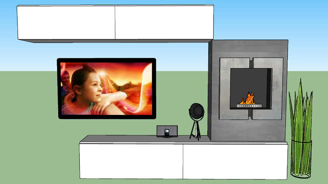 fireplace w tv 其他 显示器 家庭影院 机 相框