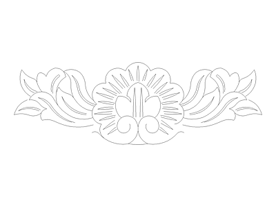 欧式家具图块 立水花