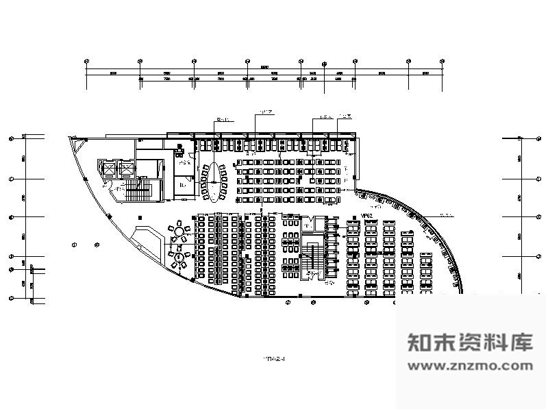 施工图福建某网吧室内装修图