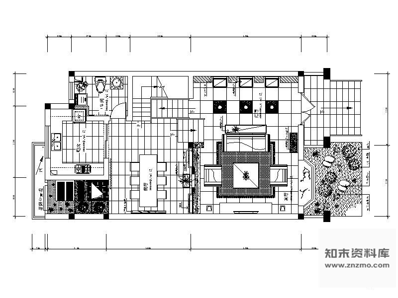 施工图新古典风格别墅装修图(含实景)