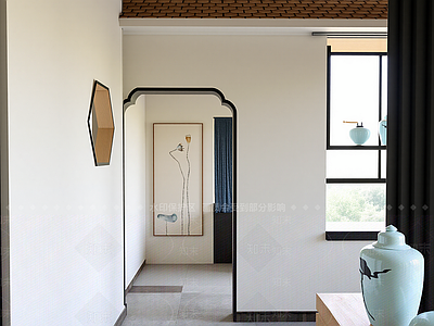 新中式玄关