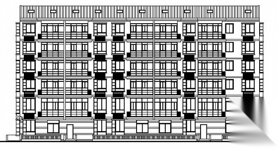 花园路某六层建筑结构施工图