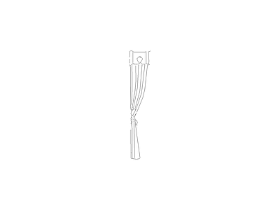 窗帘 工厂家具图块