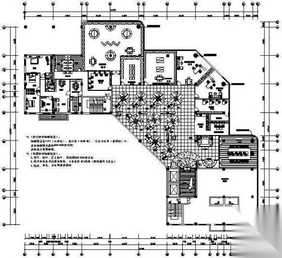 某公司办公室设计装修图