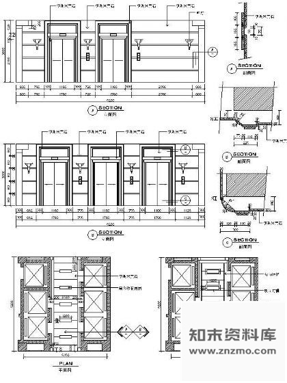 图块/节点电梯间详图Ⅳ
