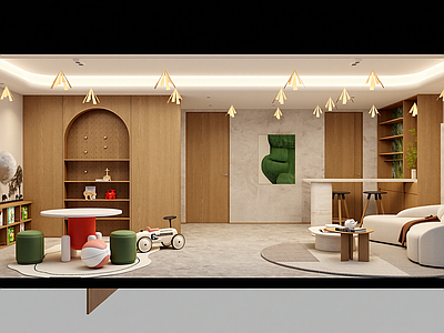 现代多功能客厅