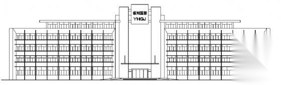 某五层办公楼建筑方案图