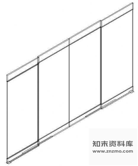 图块/节点门CAD模型图块16