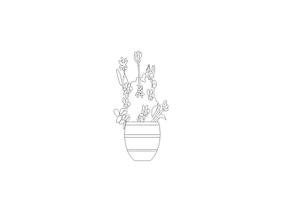 种绿植盆栽图块 植物