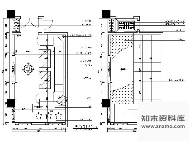 施工图山西某商务酒店9个华丽KTV包房室内装修图