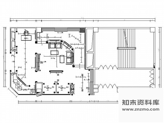 施工图品牌建材专卖店室内装修图