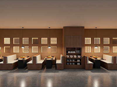 新中式火锅店