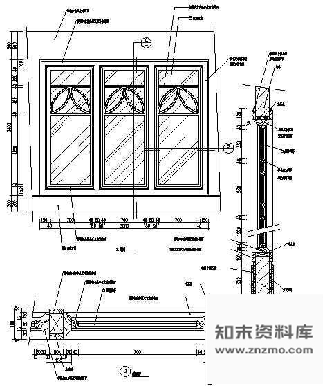 图块/节点欧式窗