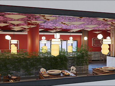 新中式火锅店