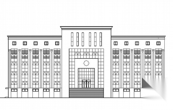 工商局办公楼建筑施工图纸