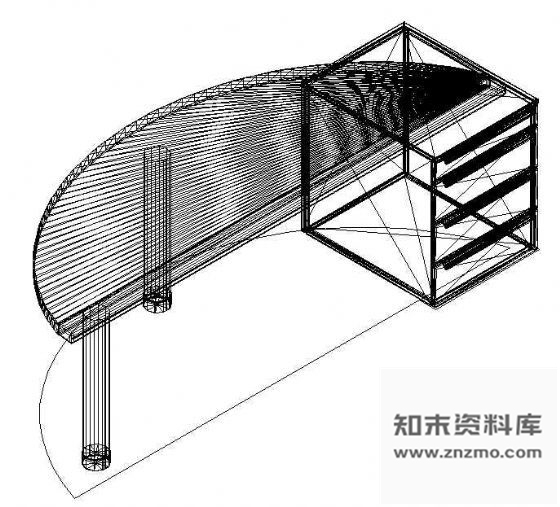 图块/节点办公家具CAD模型6