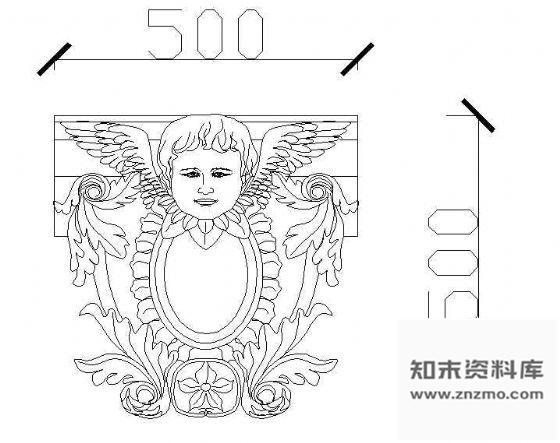 图块/节点花饰浮雕