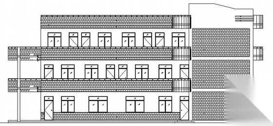 某三层学校教学楼建筑施工图