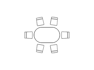 桌椅 现代家具图块别墅家具图块施工图