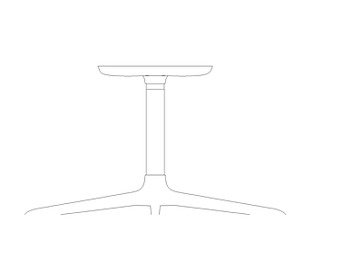 桌子 进口家具平立面图块
