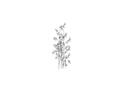 绿植 中式新中式绿植绿枝景观中式园林植物假山树花草施工图
