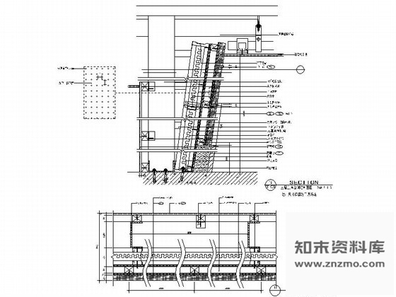 图块/节点成套吸引材料墙面装饰造型节点详图CAD图块下载 墙面通用节点