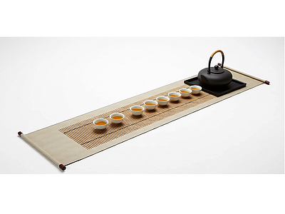 茶具组合 茶席壶杯