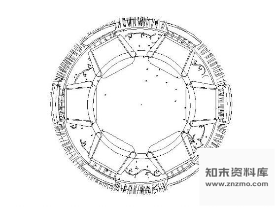 图块/节点常用餐桌
