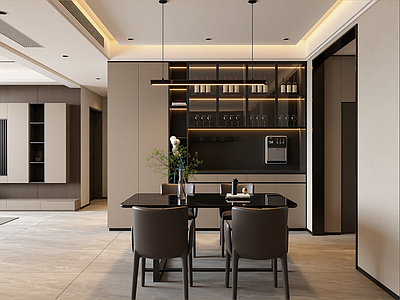 现代酒店餐厅