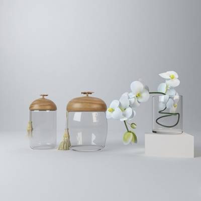 透明玻璃罐子