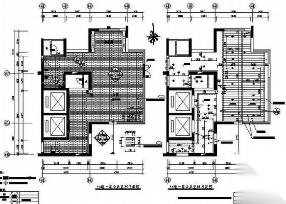 某商住楼大堂装饰施工图