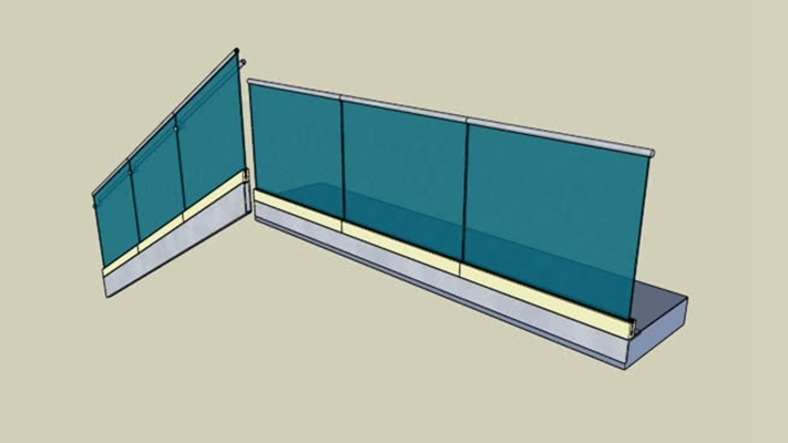 栏杆 草图大师模型