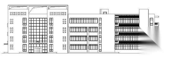 广州四层医院病房楼建筑施工图