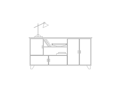 柜子 餐厅家具