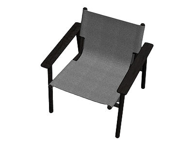 现代木质扶手椅