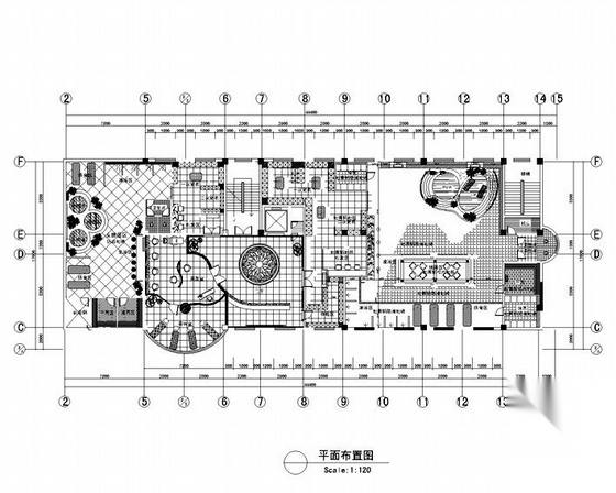 某桑拿洗浴中心全套施工图