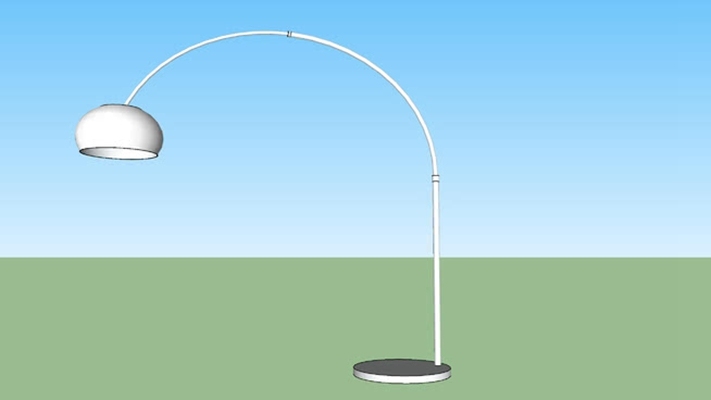 落地灯 草图大师模型