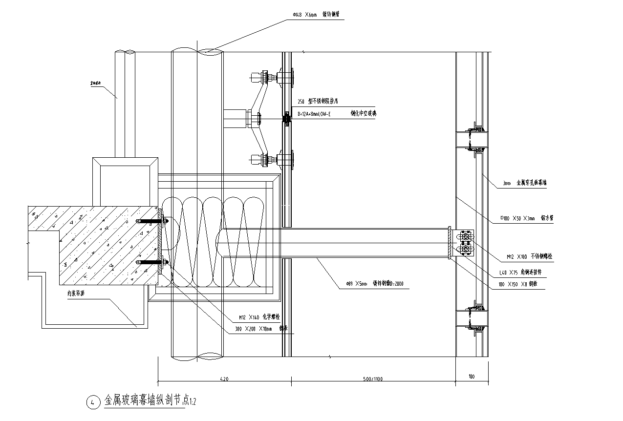 [广西]综合办公楼外装饰施工图