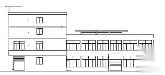 某四层菜市场建筑施工图
