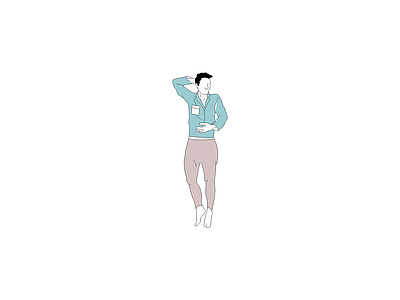 人物 人物形态化图块