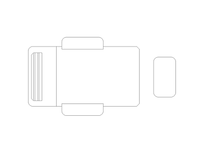 柜子 现代家具图块别墅家具图块施工图