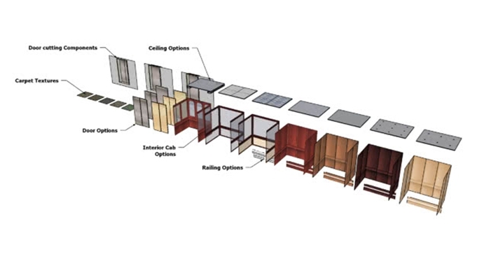 建筑材料 草图大师模型