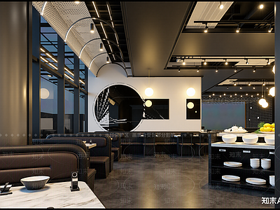 现代酒店餐厅