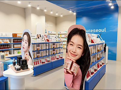 现代美妆店
