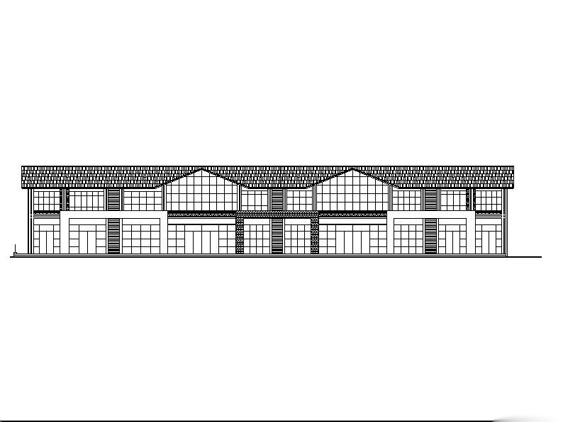 [江苏]两层红瓦屋面商业建筑施工图