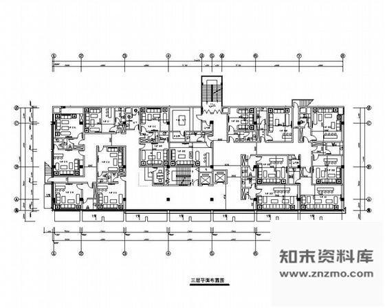 某五层国际俱乐部平面图