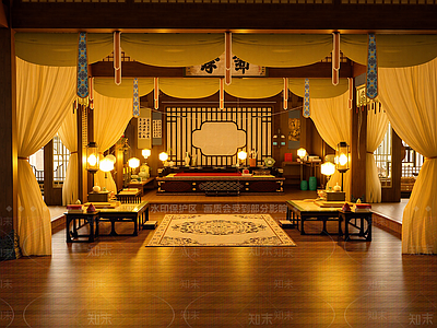 中式家居客厅