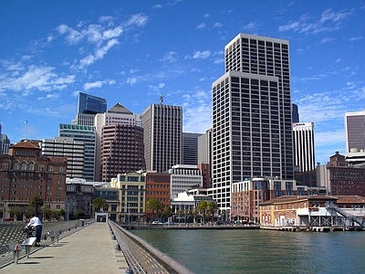 外景都市风景 城市外景