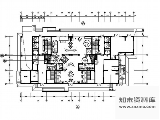 施工图陕西新中式富贵华丽大型酒楼装饰施工图含效果图