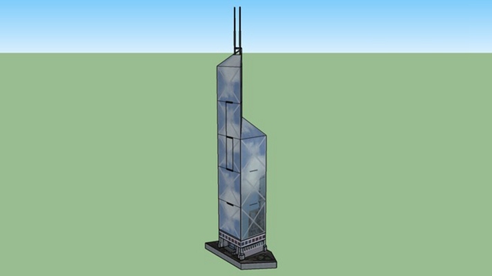商业高层 草图大师模型